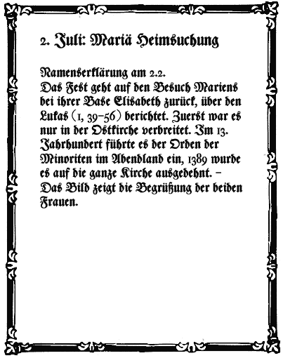 Maria Heimsuchung